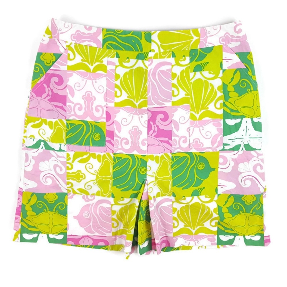 Lilly Pulitzer Patchwork Beachy Skort